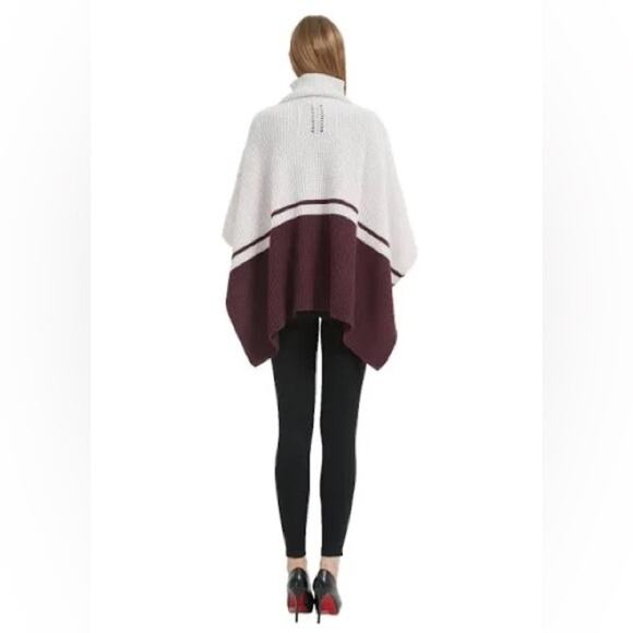 Women’s Macy’s poncho Sustainable ethical one size eco friendly oversized boho - Picture 2 of 11